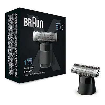 Series X One Blade Replacement, Compatible with Braun Series X Models, Beard Trimmers and Electr