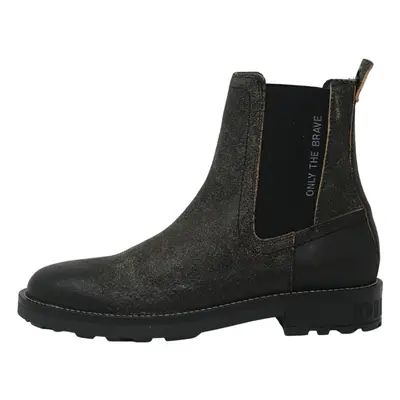 (7) Diesel D-Throuper CB Black Ankle Boots