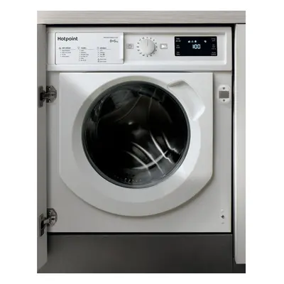 Hotpoint BIWDHG861485UK Built In Washer Dryer 8Kg rpm D White