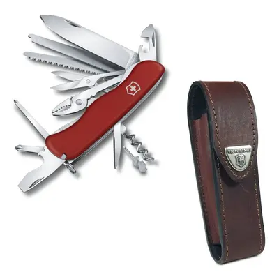 Victorinox WORKCHAMP Swiss army knife - 111mm linear lock blade - with holster