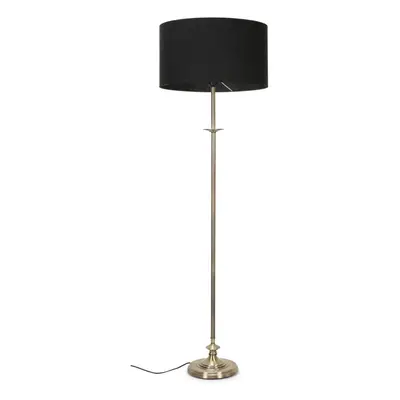 Belmont Antique Brass Floor Lamp