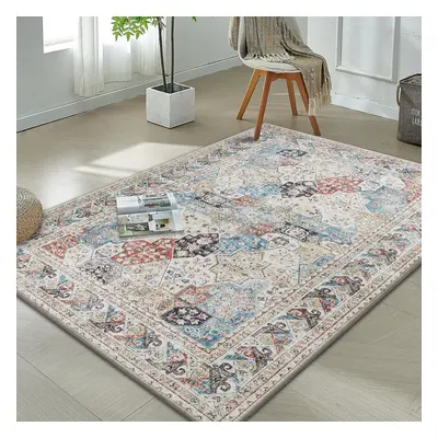 (120 x cm ft x ft in, COASTAL- CASHMERE RUG) Large Rugs Living Room Bedroom Traditional Carpets