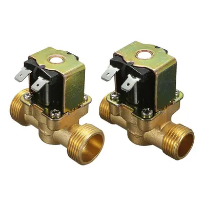 (1/2inch) 220V Normally Closed Way Brass Electric Solenoid Valve For Air Water Valve