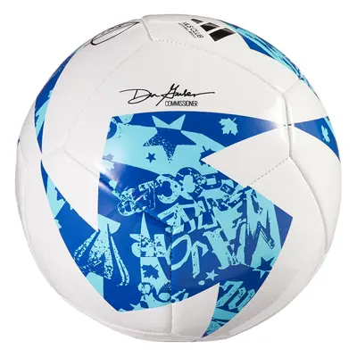 adidas Unisex-Adult MLS club Ball WhiteBlueBright cyan