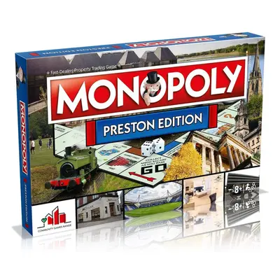 Winning Moves Monopoly Preston Board Game