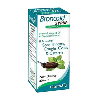 HealthAid Broncold Syrup - Menthol, Capsicum & Aniseed - 200ml