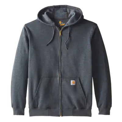 Carhartt Men's Loose Fit Midweight Full-Zip Sweatshirt Charcoal Heath