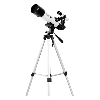 Astronomical Telescope 3X Barlow Lens Birds Vision Optical Finder Scope Monocular with Tripod