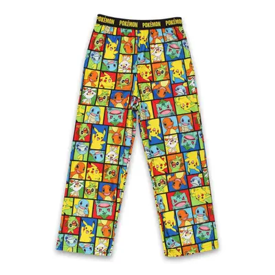 Pokemon Pikachu Boys Pajamas Lounge Pants Multicolor