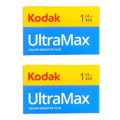 Ultramax Color Negative Film (ISO 400) 35mm 24-Exposures - Pack (2 Items)