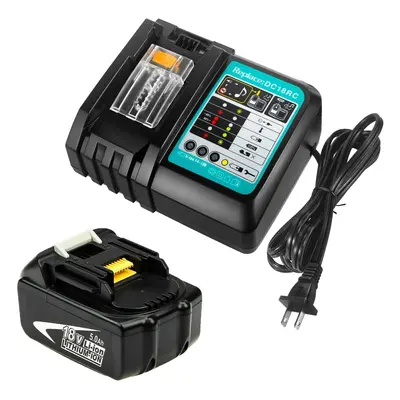 battery BL1860B BL1850B fast charger DC18RC-Makita Battery Compatible