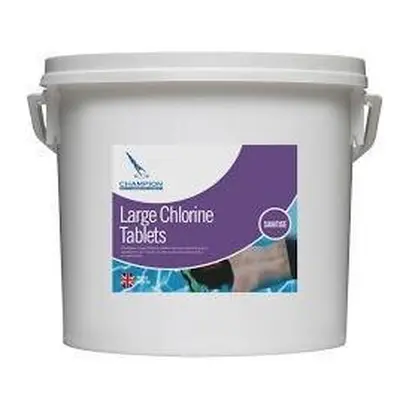 Champion Large Chlorine 200g Tablets 5Kg - Kg