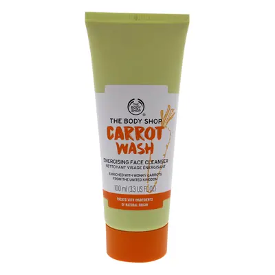 The Body Shop Carrot Wash Energizing Face Cleanser - 3.3 oz Cleanser