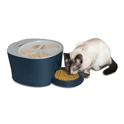 PetSafe Six Meal Pet Feeder, Automatic Cat and Dog Food Dispenser, Programmable Digital Clock wi