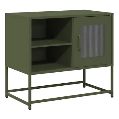 (olive green, cm) vidaXL TV Cabinet Anthracite 100.5x39x60.5 cm Steel TV stand TV sideboard