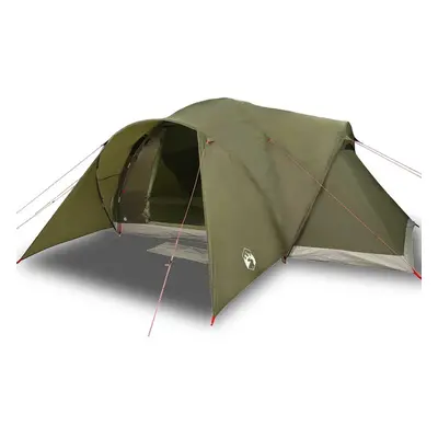 (olive green, x x cm) vidaXL Family Tent Dome 6-Person Camping Tent Lightweight Tent Waterproof