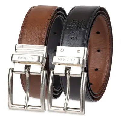 Tommy Hilfiger Mens Reversible Belt cognacBlack