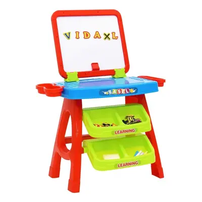 vidaXL Children Easel and Learning Desk Play Set Drawing Standing Board