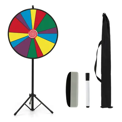 76 cm Prize Wheel Colorful Spinning Prize Wheel w/ Dry Erase Marker