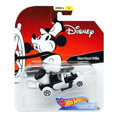 Disney Hot Wheels Steamboat Willie Character Car Series 1:64 Scale