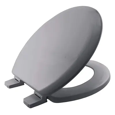 Bemis 5000ZAR492 Chicago Toilet Seat, Whisper Grey