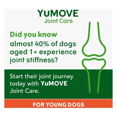 (150 count (Pack of 1)) YuMOVE Daily Bites For Young Dogs | Joint Supplement for Dogs