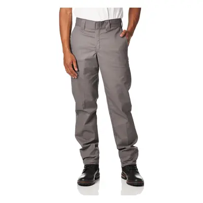 Dickies Mens Slim Taper Stretch Twill Work Pant gravel gray 38x32