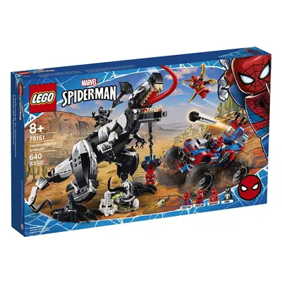 LEGO Marvel Spider-Man Venomosaurus Ambush Building Toy with Sup