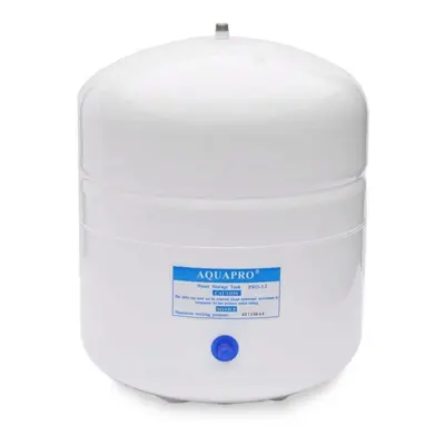 Finerfilters Stainless Steel Reverse Osmosis 6.5 Litre / 3.2 Gal Pressurised Storage Tank