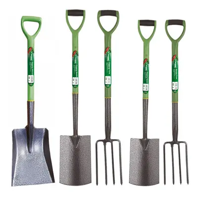 (Digging Spade) Kingfisher Heavy-Duty Steel Digging & Border Gardening Tools