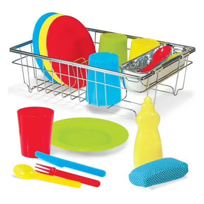 Melissa & Doug Wash & Dry Dish Set