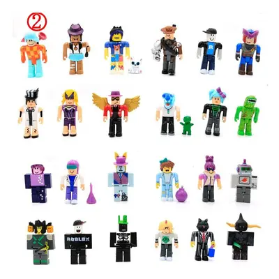 (Version 2(24pcs)) 24pcs/set Version Roblox Action Figure Collection