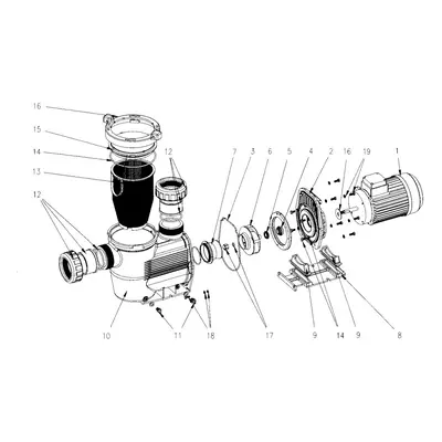 Certikin Pump Basket (WHSR05)