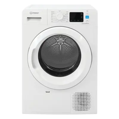 Indesit YT M11 X UK - White 8KG Heat Pump Condenser Dryer - A++ energy