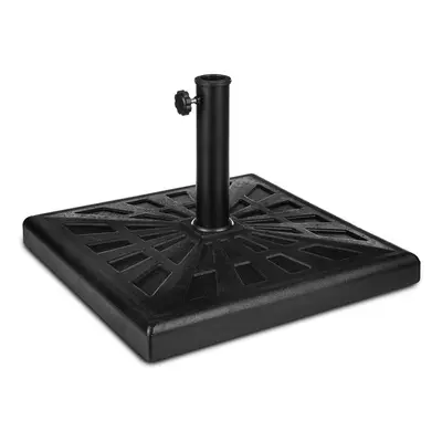 LIVIVO 19KG Heavy-Duty Square Resin Parasol Umbrella Base