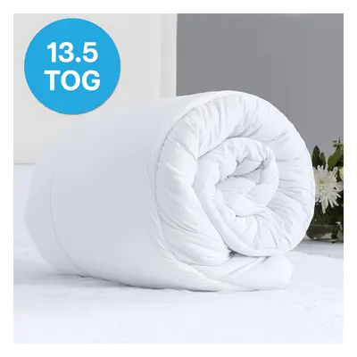 (13.5 TOG, Super King: X 220cm) Microfiber Duvets & Quilts Feels Like Down Duvet