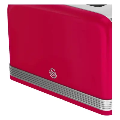 Swan Retro ST19020RN Slice Toaster - Red