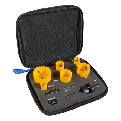 Faithfull Plumbers Professional Bi-Metal Holesaw Set 9-Piece