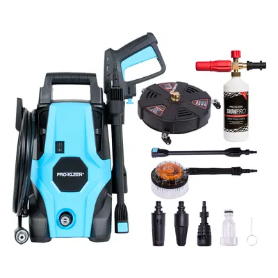 Pressure Washer With Rotary brush, patio cleaner and Snow Foam Lance