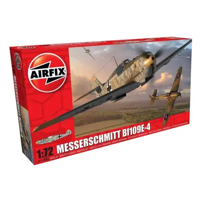 Airfix A01008A Model Plane Plastic Messerschmitt Bf109E-4 1:72 Scale