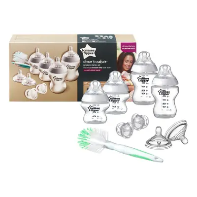 Tommee Tippee Newborn Baby Bottles Starter Set x and 260ml Teats Soothers