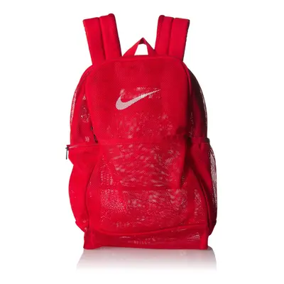 NIKE Brasilia Mesh Backpack 9.0 University Red/University Red One Size