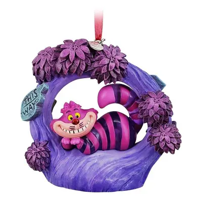 Disney Cheshire Cat Light-Up Living Magic Sketchbook Ornament Alice