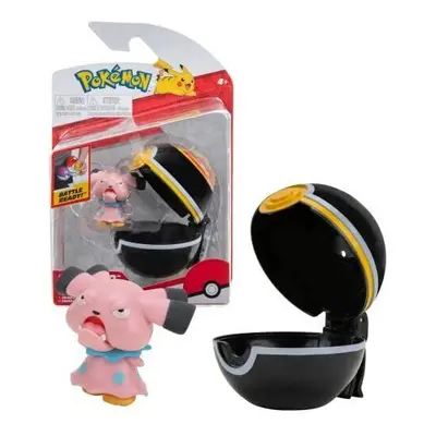 Pokemon Clip N Go Battle Feature Figure Set and Action Ready (Snubbull