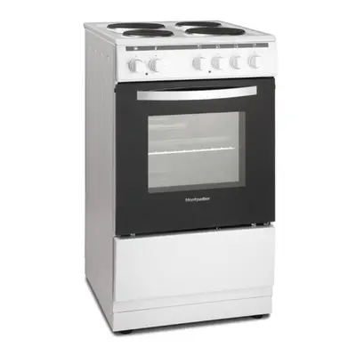 500mm Single Electric Oven & Grill White