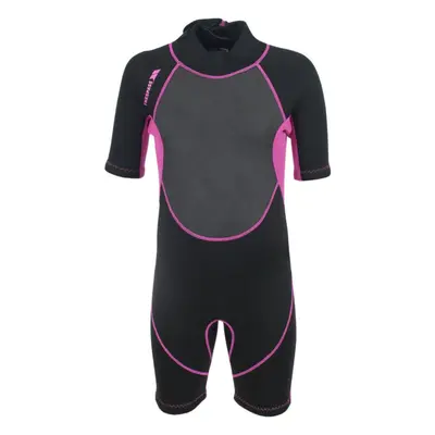 (11/12 Years, Black) Trespass Childrens Girls Scubadive 3mm Short Wetsuit