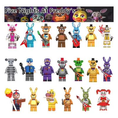 20PCS Fit Lego Five Nights At Freddy's Minifigures Kids Toys