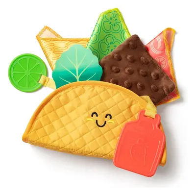 Melissa & Doug Multi-Sensory Soft Taco Fill & Spill Infant Toy