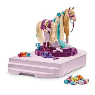 SCHLEICH Horse Club Sofia's Beauties Grooming Station Toy Playset