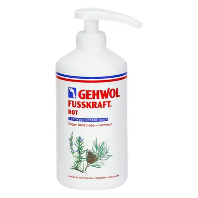 Gehwol Fusskraft Red rich crema piedi emolliente per la pelle secca Rough kit/salone di grandi d